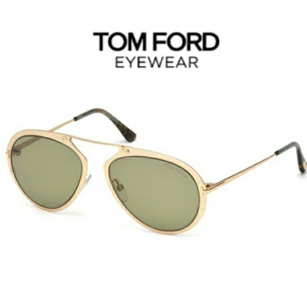 Tom Ford DASHEL FT 0508 Rose Gold/Green 55/18/145